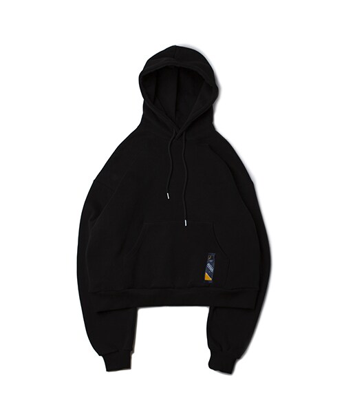 ROMANTIC CROWN(ロマンティッククラウン)の「STANDARD DROP SHOULDER WIDE HOODIE_BLACK(その他・メンズ・기타)」の1枚目の写真
