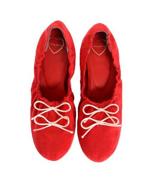 merry jenny（メリージェニー）の「リボンバブーシュ（シューズ・レディース・ブラック/レッド/ブラウン・M/L）」の8枚目の写真