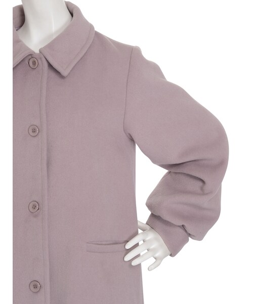 merry jenny(メリージェニー)の「ステンカラーAラインコート(ジャケット/アウター・レディース・グレー/ブラック/ピンク/ミントグリーン・F)」の16枚目の写真