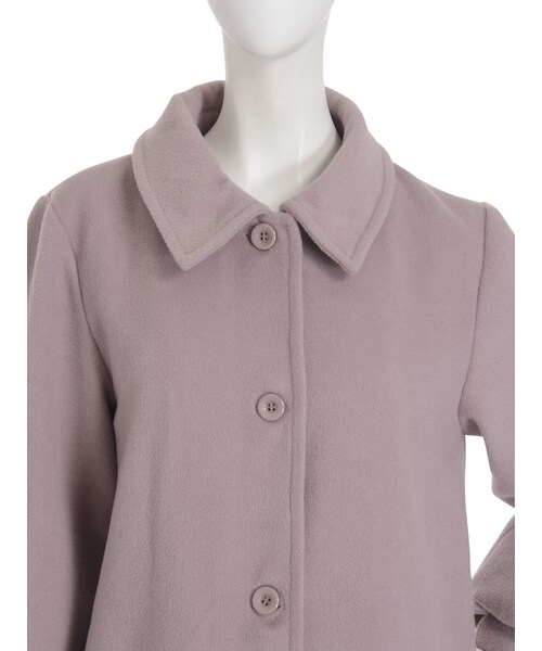 merry jenny(メリージェニー)の「ステンカラーAラインコート(ジャケット/アウター・レディース・グレー/ブラック/ピンク/ミントグリーン・F)」の14枚目の写真