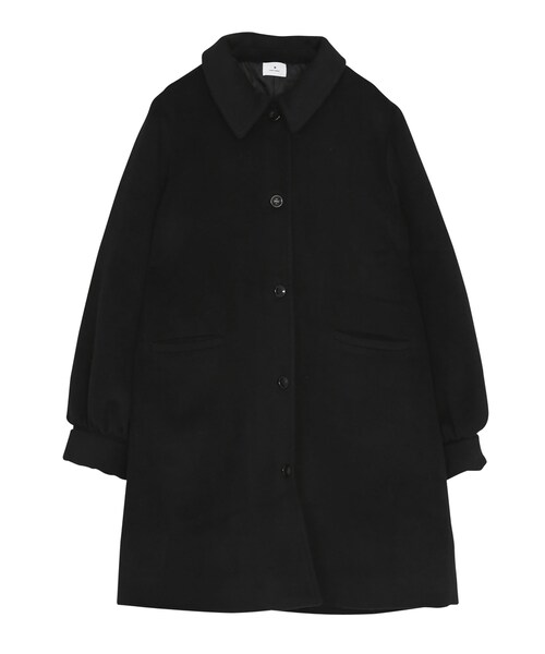 merry jenny(メリージェニー)の「ステンカラーAラインコート(ジャケット/アウター・レディース・グレー/ブラック/ピンク/ミントグリーン・F)」の1枚目の写真