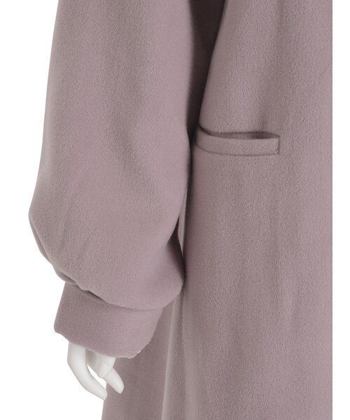 merry jenny(メリージェニー)の「ステンカラーAラインコート(ジャケット/アウター・レディース・グレー/ブラック/ピンク/ミントグリーン・F)」の17枚目の写真