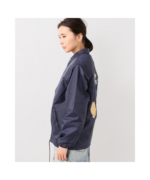 JOURNAL STANDARD（ジャーナルスタンダード）の「Micky Mouse Coach Jacket（ジャケット/アウター・ネイビー/ピンク B・S）」の7枚目の写真