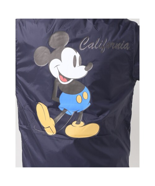 JOURNAL STANDARD（ジャーナルスタンダード）の「Micky Mouse Coach Jacket（ジャケット/アウター・ネイビー/ピンク B・S）」の14枚目の写真