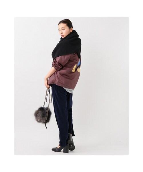 JOURNAL STANDARD（ジャーナルスタンダード）の「Micky Mouse Coach Jacket（ジャケット/アウター・ネイビー/ピンク B・S）」の5枚目の写真