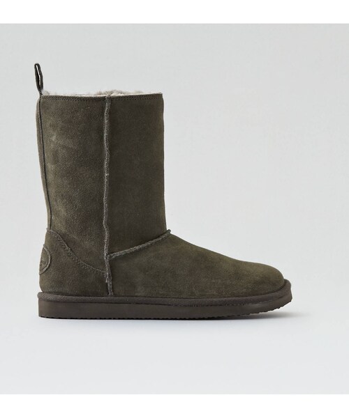 American Eagle（アメリカンイーグル）の「AEOコージーブーツ（ブーツ・レディース・ブラック/グレー/サンド/チェスナッツ・5/6/7/8/9/10）」の2枚目の写真