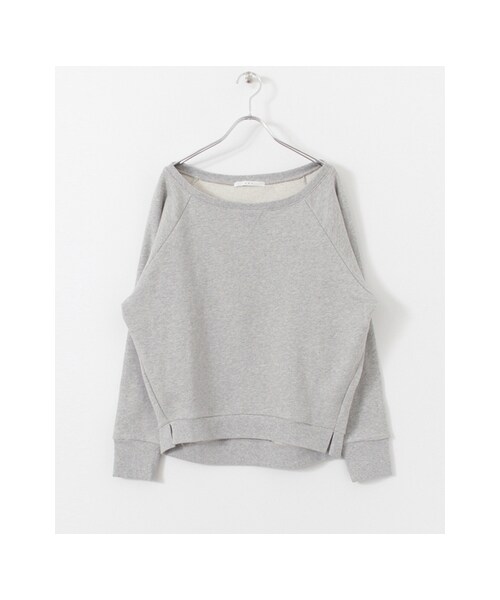 KBF（ケイビーエフ）の「オフショルダースウェット（トップス・レディース・L/BROWN/TOP GRAY/WINE・one）」の2枚目の写真