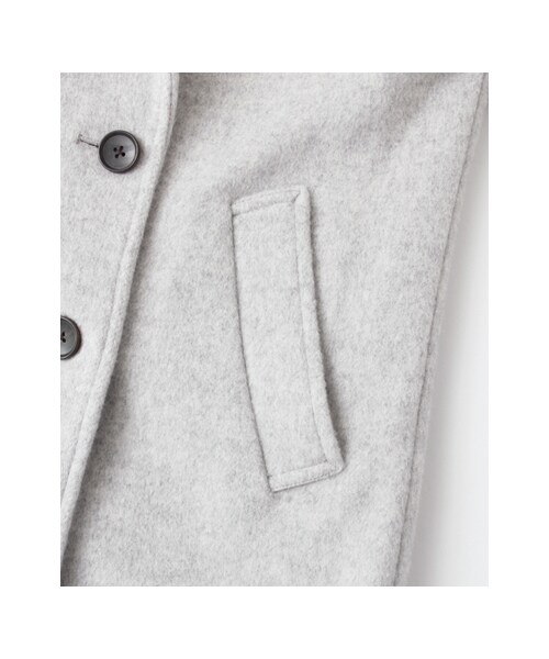 URBAN RESEARCH(アーバンリサーチ)の「2重織りロングPコート(ジャケット/アウター・レディース・BRD.BROWN/Lt.GRAY・36/38)」の13枚目の写真