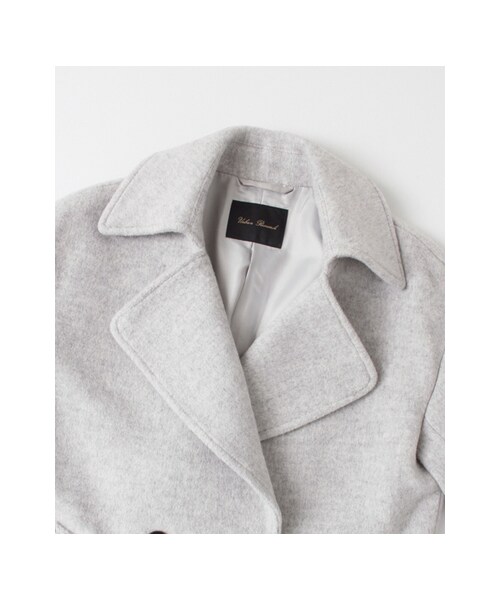 URBAN RESEARCH(アーバンリサーチ)の「2重織りロングPコート(ジャケット/アウター・レディース・BRD.BROWN/Lt.GRAY・36/38)」の10枚目の写真