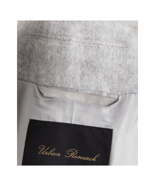 URBAN RESEARCH(アーバンリサーチ)の「2重織りロングPコート(ジャケット/アウター・レディース・BRD.BROWN/Lt.GRAY・36/38)」の11枚目の写真