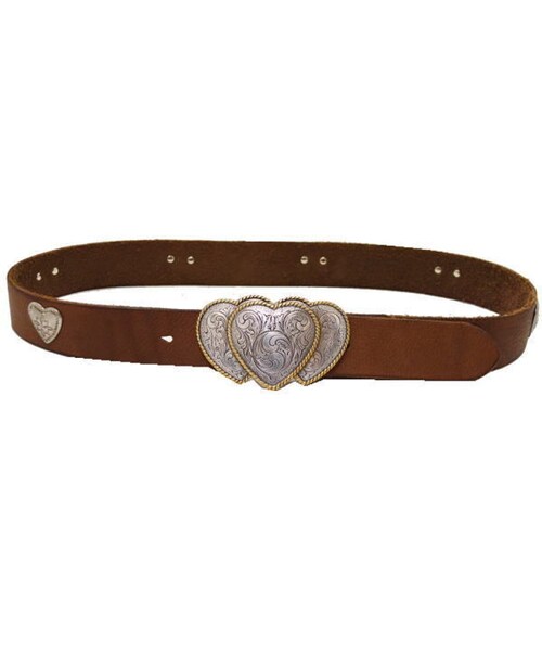 Handmade（ハンドメイド）の「ベルト 本革 メンズ ハートバックル