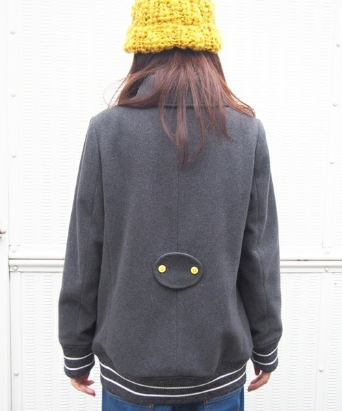 FRAPBOIS（フラボア）の「クッキーコート（ピーコート・レディース・グレー/ネイビー・0/1/2）」の11枚目の写真