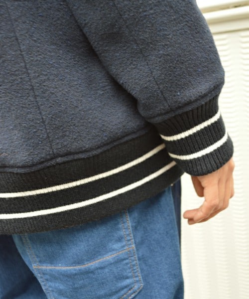 FRAPBOIS（フラボア）の「クッキーコート（ピーコート・レディース・グレー/ネイビー・0/1/2）」の6枚目の写真