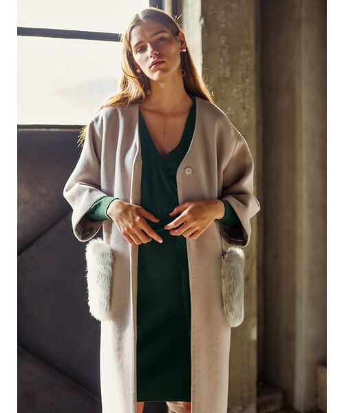 MERCURYDUO（マーキュリーデュオ）の「ファーポケットコート（）」 - WEAR 