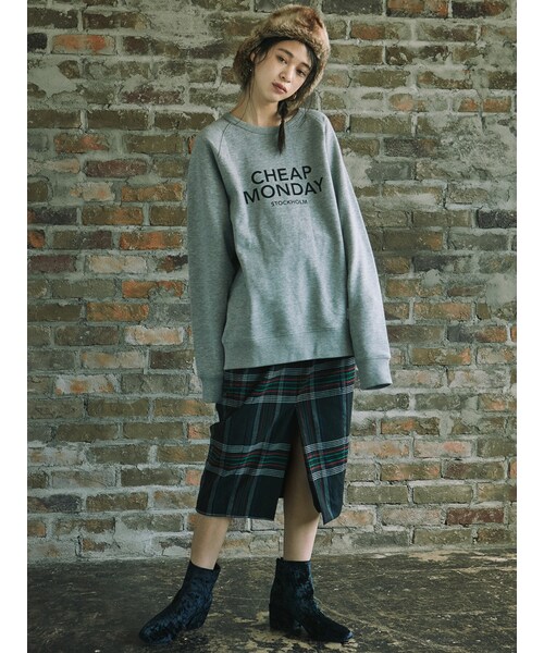 MURUA（ムルーア）の「ウエストベルトペンシルスカート（スカート・レディース・ブラック/ミックス・1/2）」の3枚目の写真