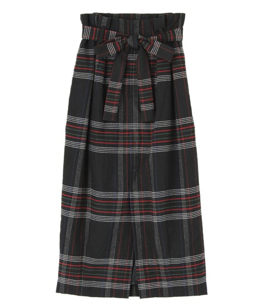 MURUA（ムルーア）の「ウエストベルトペンシルスカート（スカート・レディース・ブラック/ミックス・1/2）」の9枚目の写真