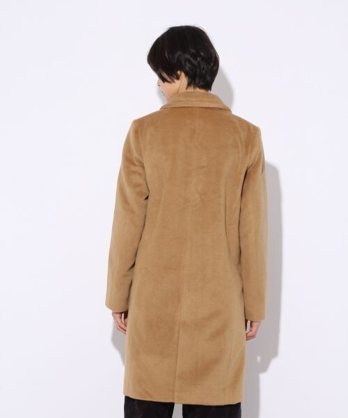 niko and...（ニコアンド）の「ビーバーチェスターコート（ジャケット/アウター・チャコール/キャメル/ネイビー）」の8枚目の写真