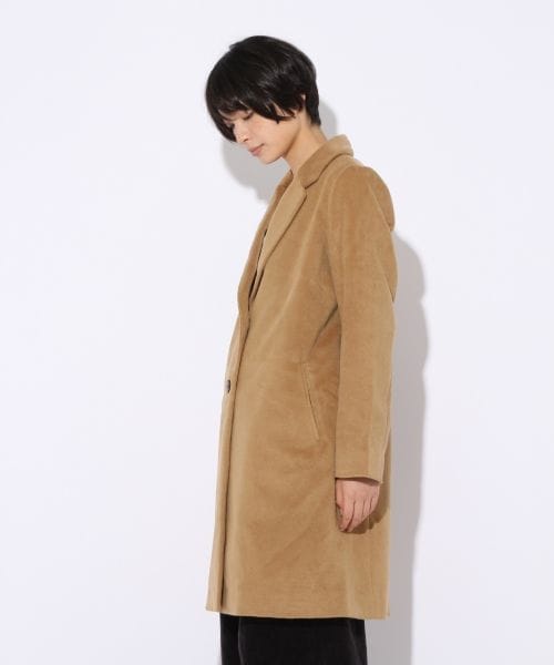 niko and...（ニコアンド）の「ビーバーチェスターコート（ジャケット/アウター・チャコール/キャメル/ネイビー）」の7枚目の写真