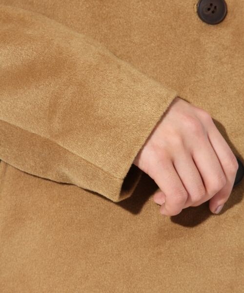 niko and...（ニコアンド）の「ビーバーチェスターコート（ジャケット/アウター・チャコール/キャメル/ネイビー）」の10枚目の写真