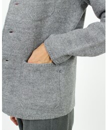 45R（フォーティファイブアール）の「フロートアルパカ縮絨ジャケット