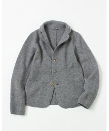 45R（フォーティファイブアール）の「フロートアルパカ縮絨ジャケット