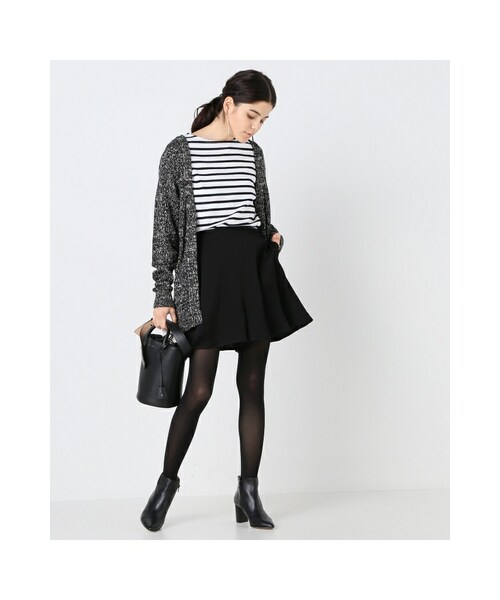 IENA（イエナ）の「TAサテンスリップキュロット◆（パンツ・ブラック/ネイビー/ピンク・34/36/38/40）」の4枚目の写真