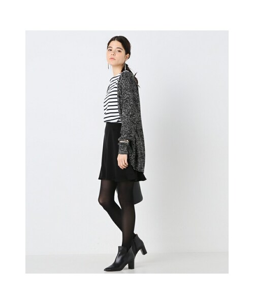 IENA（イエナ）の「TAサテンスリップキュロット◆（パンツ・ブラック/ネイビー/ピンク・34/36/38/40）」の5枚目の写真