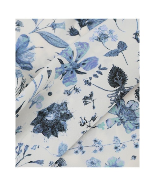 IENA(イエナ)の「LIBERTY デシン ワンピース◆(ワンピース/ドレス・ブラック/ホワイト A・36/38)」の18枚目の写真