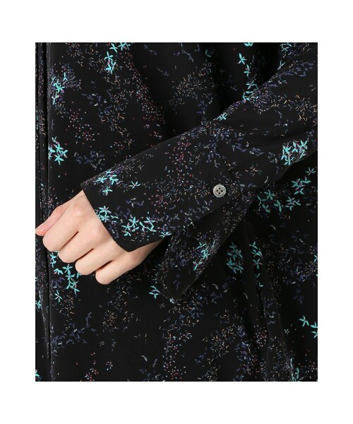 IENA(イエナ)の「LIBERTY デシン ワンピース◆(ワンピース/ドレス・ブラック/ホワイト A・36/38)」の12枚目の写真