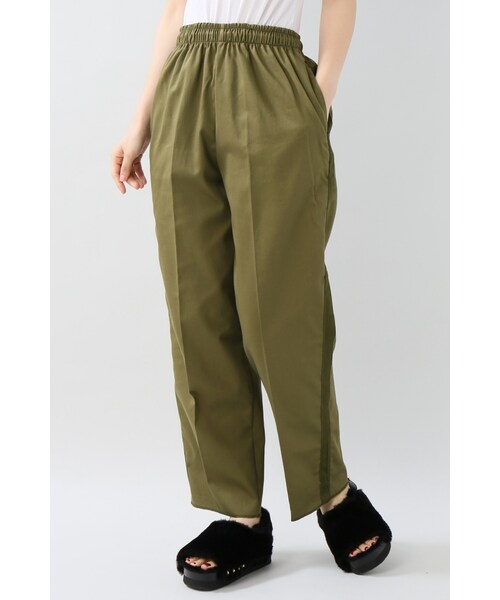 JOURNAL STANDARD（ジャーナルスタンダード）の「TWILL PANT HEM LEG（パンツ・ベージュ/カーキ・XS）」の2枚目の写真