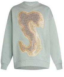 Acne Studios | ACNE STUDIOS Karvel S embroidered cotton-blend sweatshirt(スウェット)