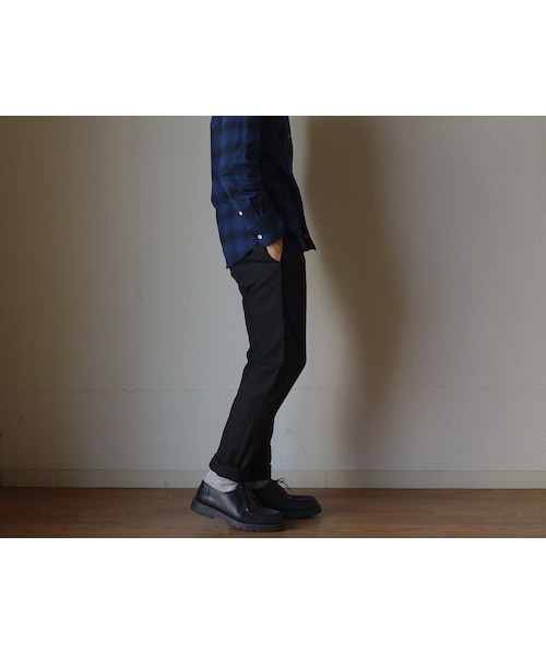 Gramicci（グラミチ）の「GRAMICCI グラミチ GMP-16F013 WOOL NARROW PANTS ウールナローパンツ BLK ブラック（その他パンツ・メンズ・その他）」の4枚目の写真