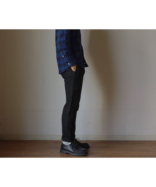 Gramicci（グラミチ）の「GRAMICCI グラミチ GMP-16F013 WOOL NARROW PANTS ウールナローパンツ BLK ブラック（その他パンツ・メンズ・その他）」の3枚目の写真