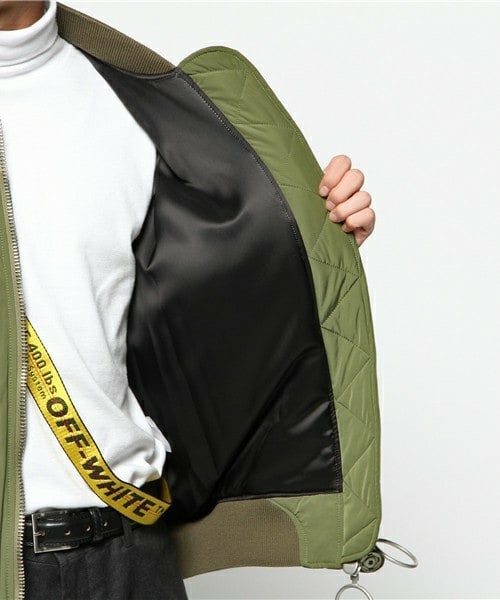 off white（オフホワイト）の「OFF WHITE 『NYLON BOMBER JACKET