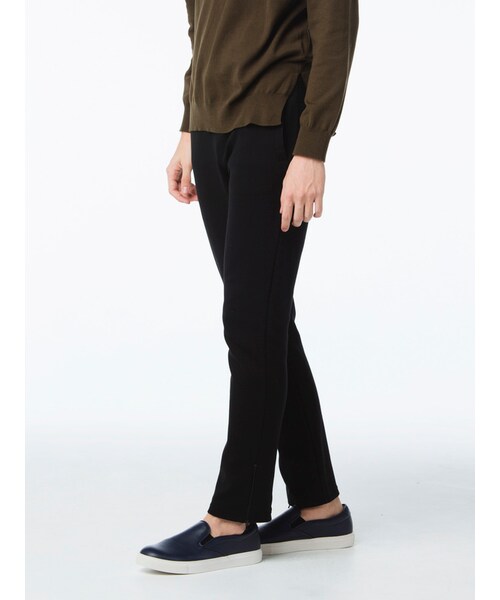 koe（コエ）の「ダブルフェイスパンツ（パンツ・メンズ・オフホワイト/グレー/ブラック・S/M/L/LL）」の5枚目の写真