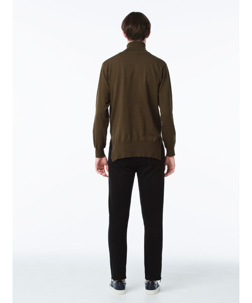 koe（コエ）の「ダブルフェイスパンツ（パンツ・メンズ・オフホワイト/グレー/ブラック・S/M/L/LL）」の6枚目の写真