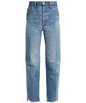Vetements | VETEMENTS Reworked high-rise straight-leg jeans(牛仔褲)