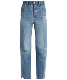 VETEMENTS | VETEMENTS Reworked high-rise straight-leg jeans(デニムパンツ)