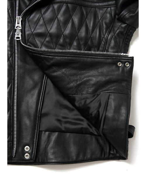 JACKROSE（ジャックローズ）の「シープレザーキルティングダブル