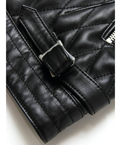 JACKROSE（ジャックローズ）の「シープレザーキルティングダブル