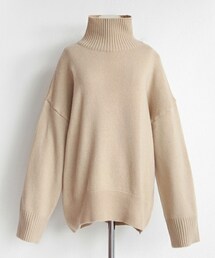 DHOLIC | ハイネックコクーンニットプルオーバー(ニット/セーター)