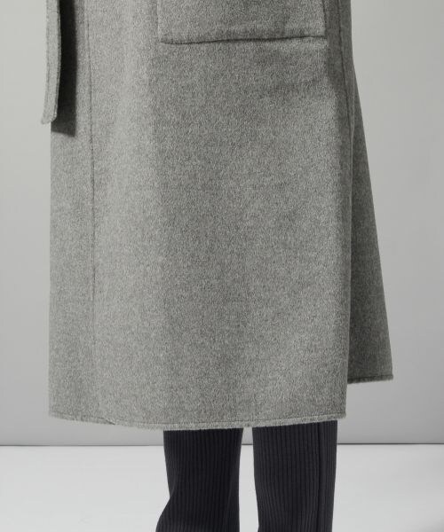 HARE Wフェイスノーカラーコート HARE（ハレ）の「Wフェイスノーカラーコート（）」 - WEAR