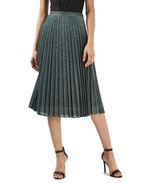 TOPSHOP | Topshop Glitter Pleated Midi Skirt(スカート)