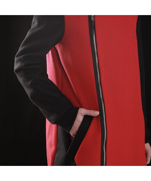 NICK NEEDLES(ニックニードルズ)の「NICK NEEDLES / BI COLOR COAT (RED)(その他アウター・メンズ・その他)」の7枚目の写真