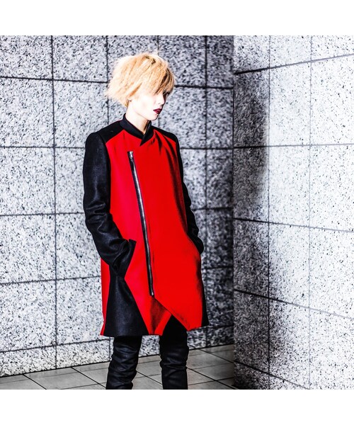 NICK NEEDLES(ニックニードルズ)の「NICK NEEDLES / BI COLOR COAT (RED)(その他アウター・メンズ・その他)」の1枚目の写真