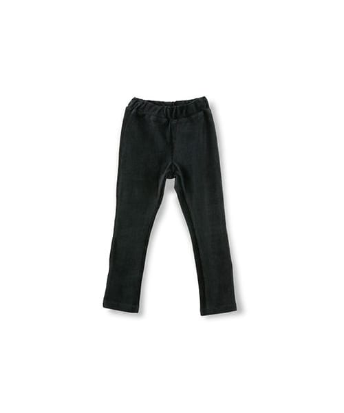 BRANSHES(ブランシェス)の「シンプルニットコールパンツ(その他パンツ・キッズ・チャコールグレー/ブラック・80~150)」の2枚目の写真