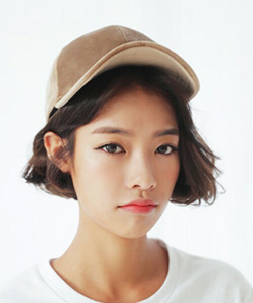 DHOLIC（ディーホリック）の「4COLORSべロアキャップ（キャップ・レディース・ピンク/ベージュ/ブラック/アイボリー・ONE）」の4枚目の写真