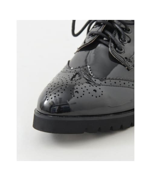 RODE SKO(ロデスコ)の「AGOTA メダリオンマニッシュシューズ(シューズ・レディース・BLACK・36/37/38)」の9枚目の写真