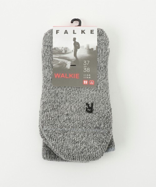 FALKE（ファルケ）の「FALKE WALKIE#16480（ソックス/靴下・レディース・オフホワイト/ブラック/ミックスグレー・M）」の3枚目の写真