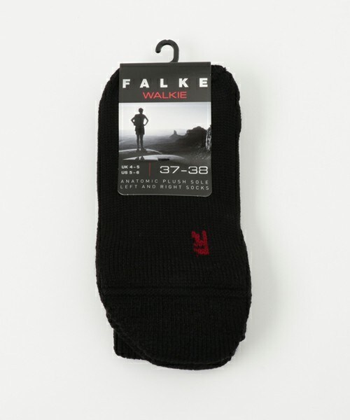 FALKE（ファルケ）の「FALKE WALKIE#16480（ソックス/靴下・レディース・オフホワイト/ブラック/ミックスグレー・M）」の2枚目の写真